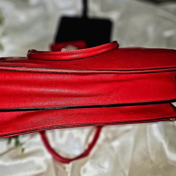 Red 💄Kate Spade ♠️ Leather Bag EUC! - Picture 6 of 8